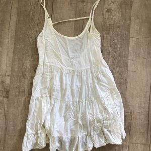 Cover up or layering tunic - cream